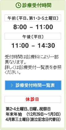 診療受付時間