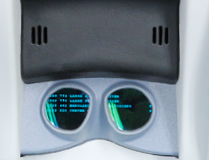 ステレオビューワの接眼部